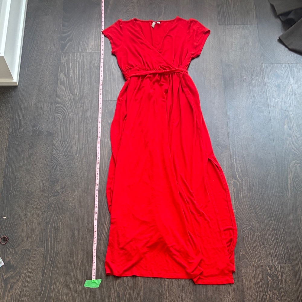 ASOS Chic Red Maxi Dress